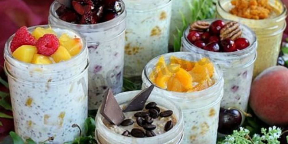 Рецепт ленивой овсянки в банке