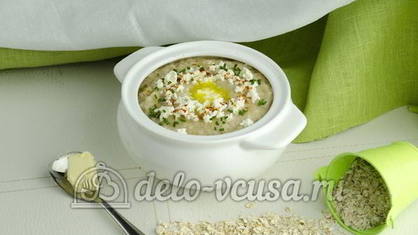 овсяная каша на воде