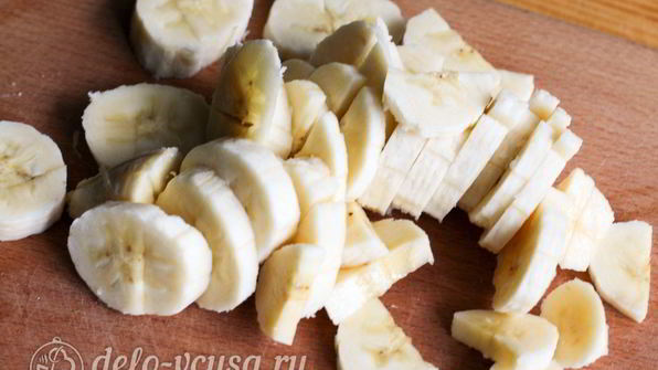 овсяная каша с бананом