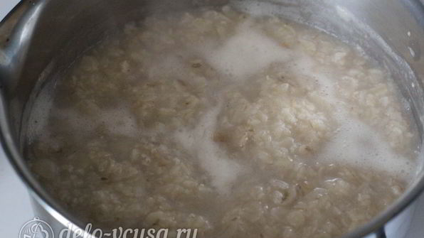 овсяная каша с бананом