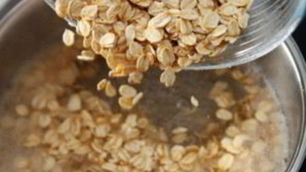 постная овсяная каша