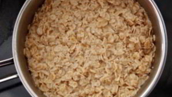 постная овсяная каша