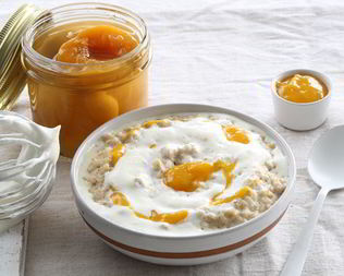 Сливочная овсяная каша