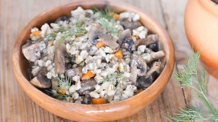 Перловая каша с грибами