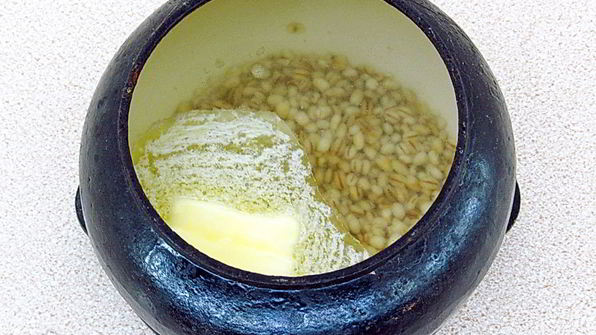 перловая каша в духовке