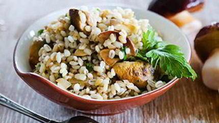 Перловка с грибами в мультиварке