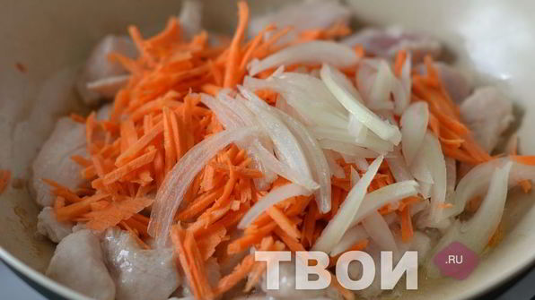 перловка с курицей