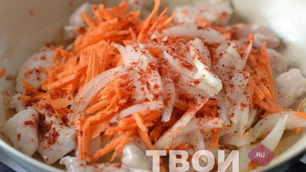 перловка с курицей