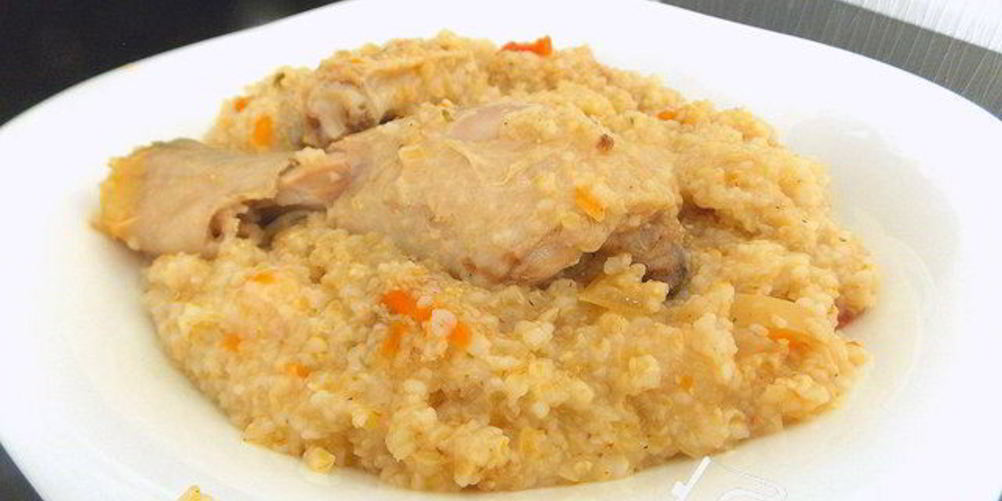 Рецепт пшеничной каши с курицей