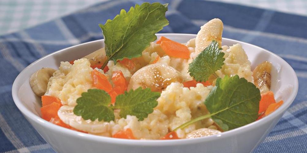 Рецепт пшенной каши на кокосовом молоке