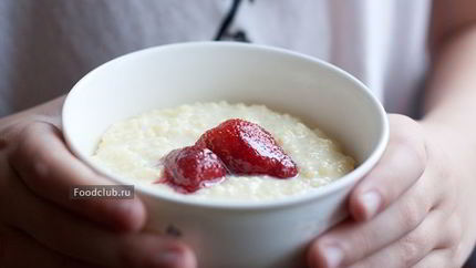 Пшенная каша на молоке