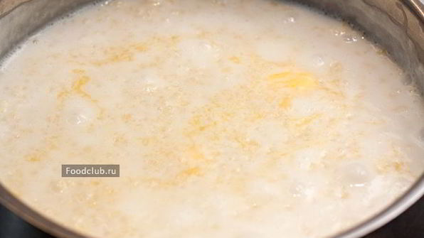 пшенная каша на молоке