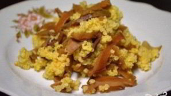 пшенная каша с сухофруктами