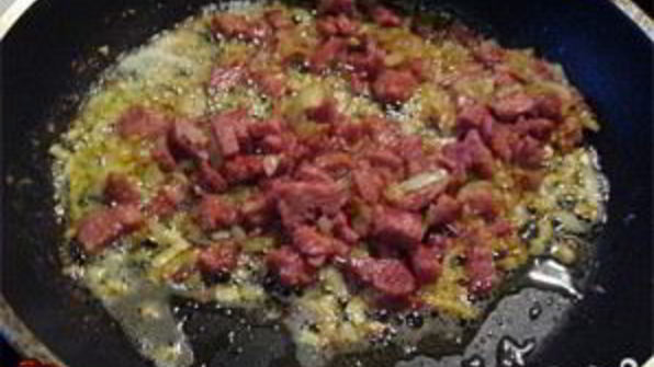 пшенная каша с тушенкой в мультиварке