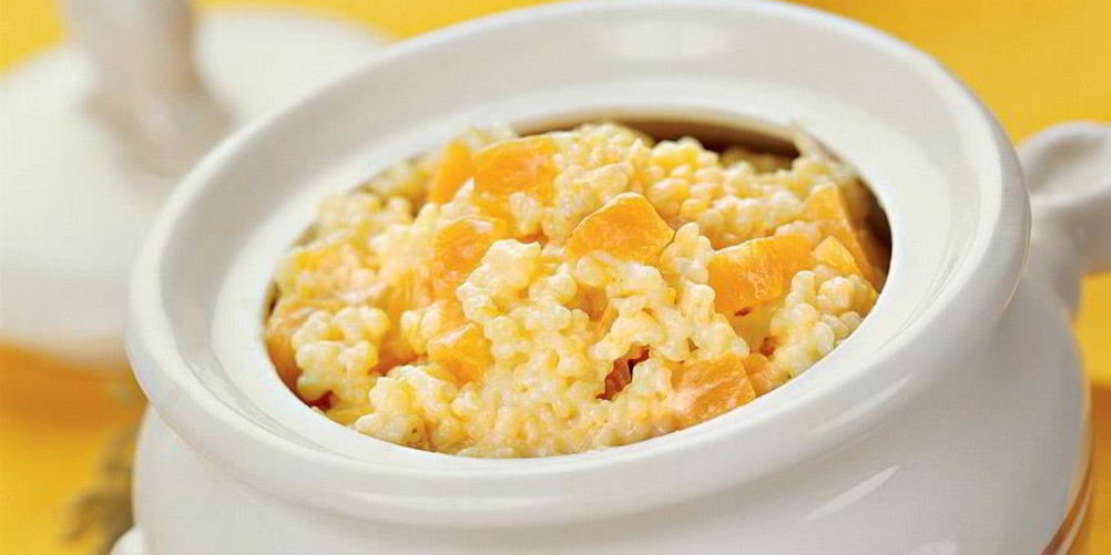 Рецепт пшенной каши с тыквой в горшочке