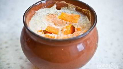 Пшенная каша с тыквой