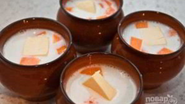 пшенная каша с тыквой