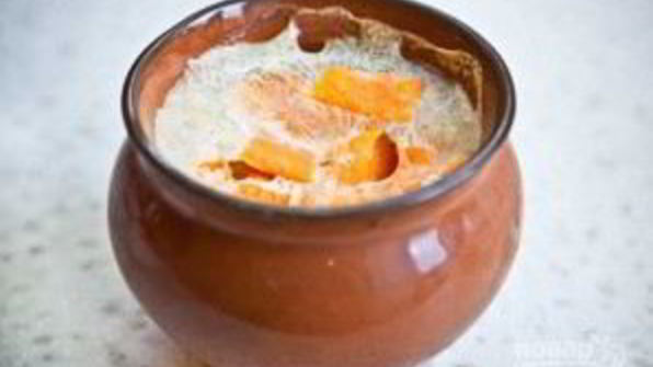 пшенная каша с тыквой