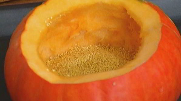 пшенная каша в тыкве