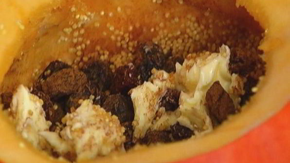 пшенная каша в тыкве