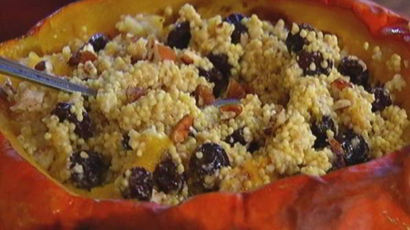 пшенная каша в тыкве