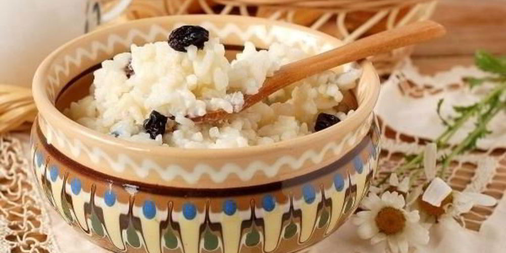 Рецепт рисовой каши с изюмом