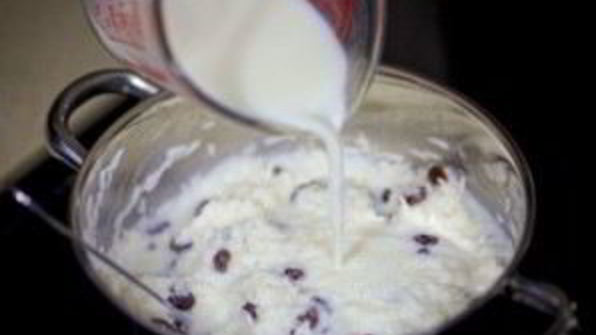 рисовая каша с изюмом