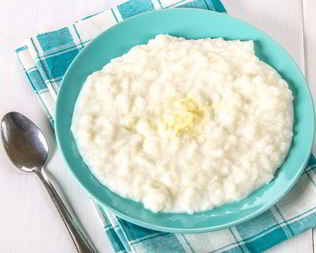 Рисовая каша с кокосом