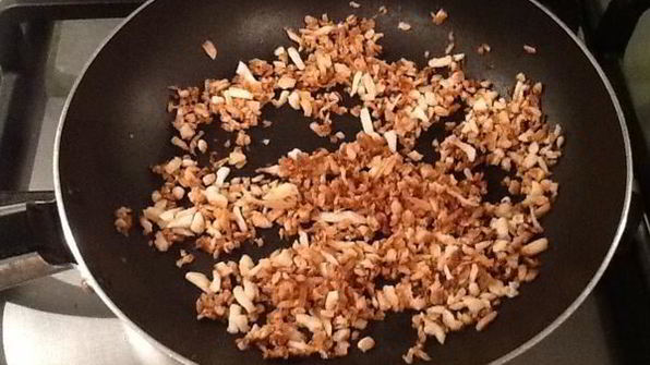 рисовая каша с кокосовой стружкой