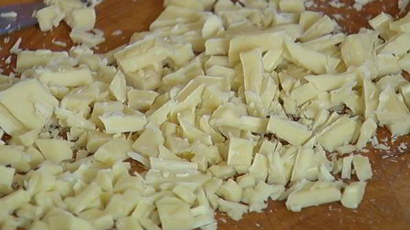 рисовая каша с шоколадом и кокосовой карамелью