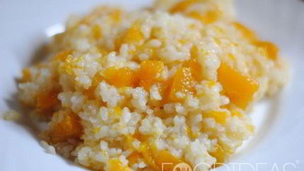 Рисовая каша с тыквой в мультиварке