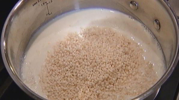 шоколадная рисовая каша