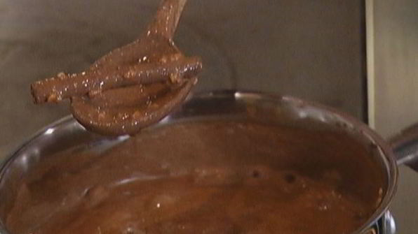 шоколадная рисовая каша