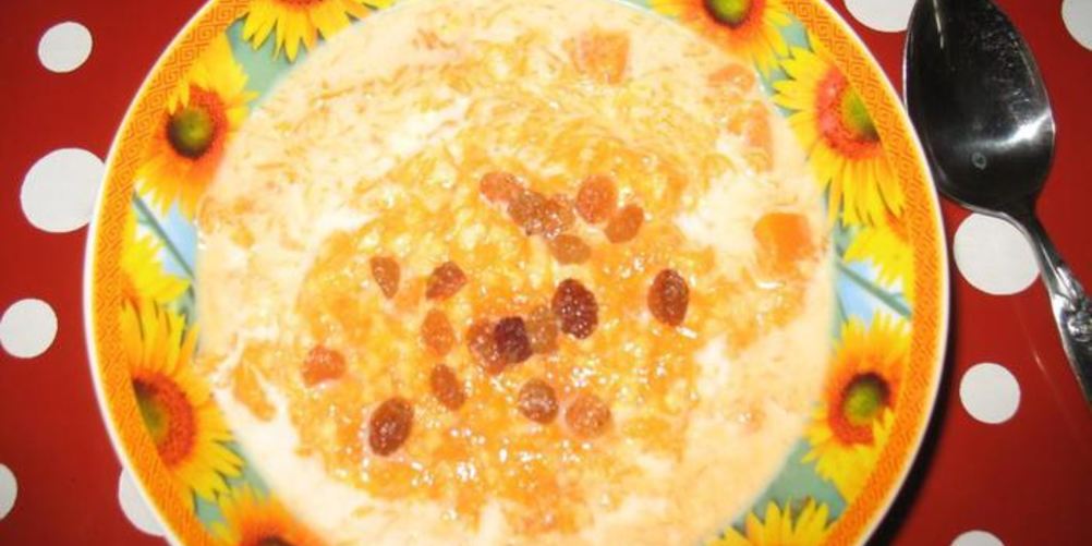 Рецепт тыквенной каши на молоке