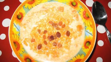 Тыквенная каша на молоке