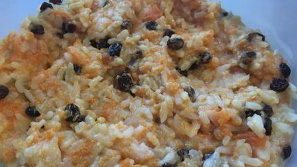 Тыквенная каша с рисом в мультиварке