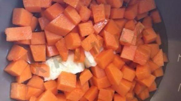 тыквенная каша с рисом в мультиварке