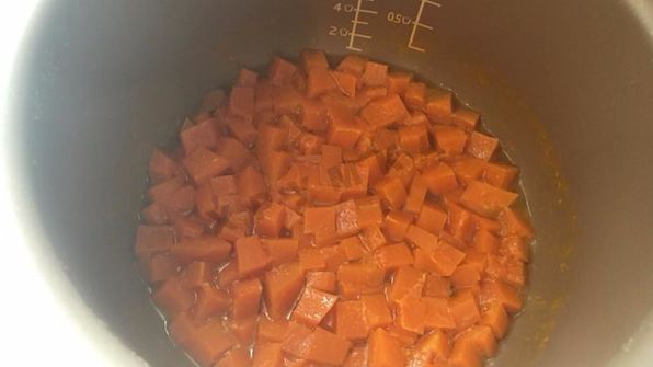 тыквенная каша с рисом в мультиварке