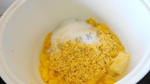 тыквенная каша в мультиварке