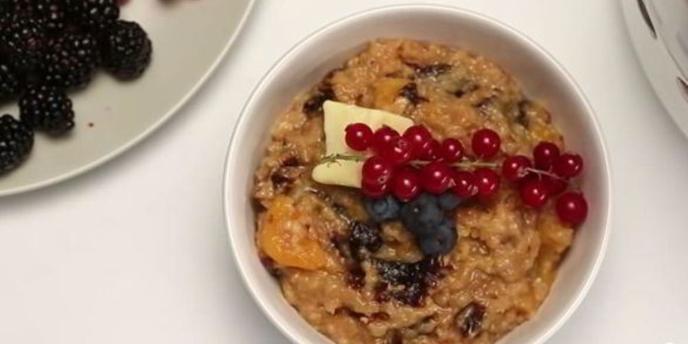 Рецепт вкусной каши с сухофруктами