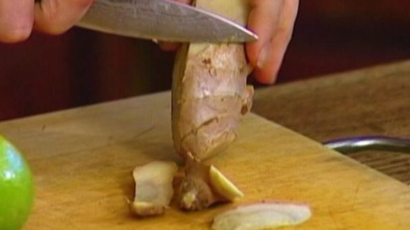 арбузный коктейль с лаймом и имбирем