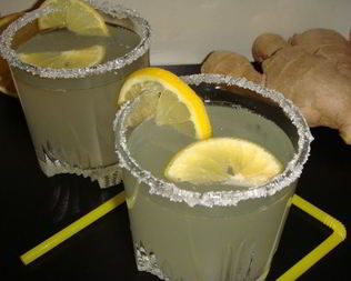 Безалкогольный имбирный эль