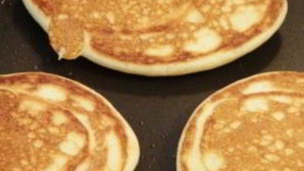 блинчики с кленовым сиропом