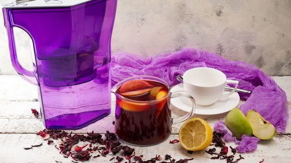 ароматный чай с гибискусом