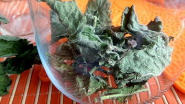 бруснично-ромашковый чай с мятой