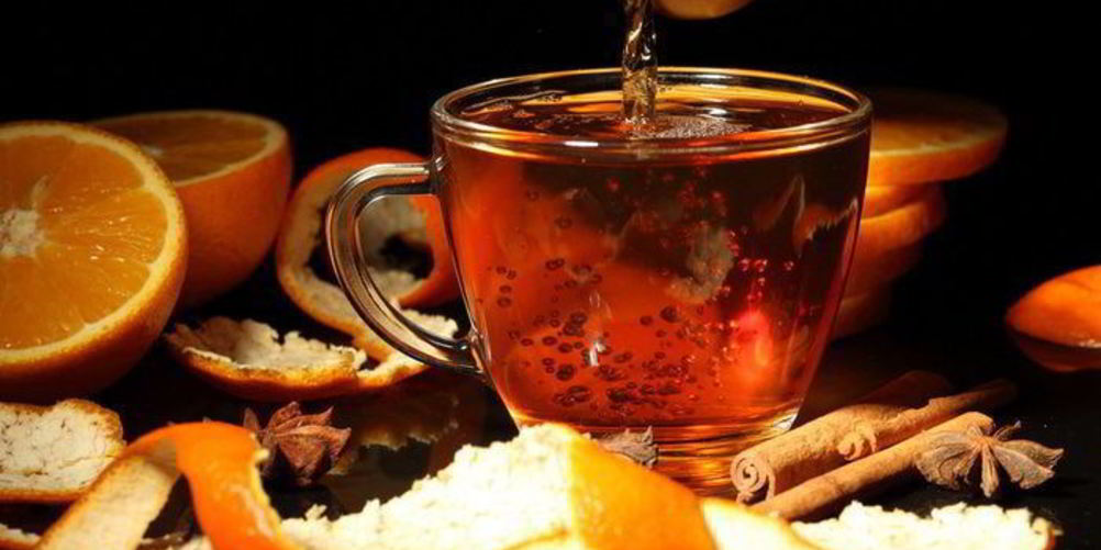 Рецепт чая апельсинового
