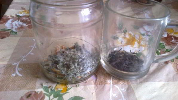 чай с травами