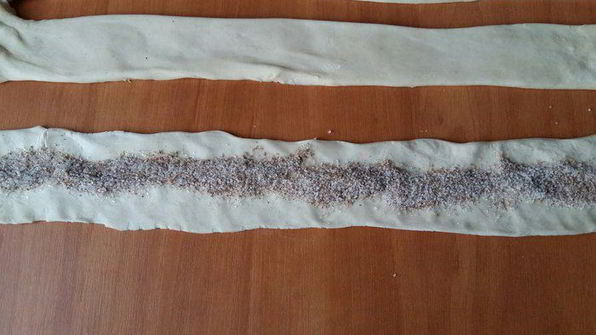 чайные розочки в слоеном тесте