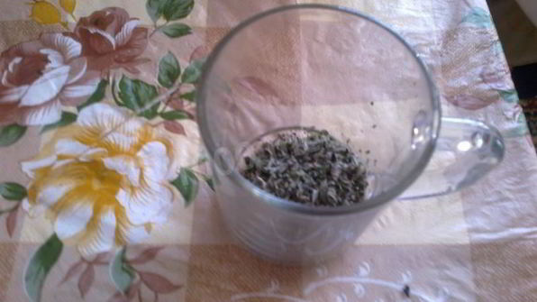 черный чай с мятой