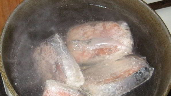 горячая семга в собственном соку